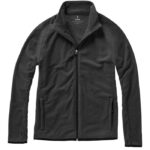 MPG115449 chaqueta de forro con cremallera completa de hombre gris microforro 100 poliester 190 gm2 2