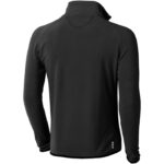 MPG115449 chaqueta de forro con cremallera completa de hombre gris microforro 100 poliester 190 gm2 3