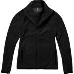 MPG115454 chaqueta de forro con cremallera completa de mujer negro microforro 100 poliester 190 gm2 2