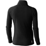MPG115454 chaqueta de forro con cremallera completa de mujer negro microforro 100 poliester 190 gm2 3