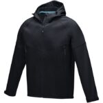 MPG115465 chaqueta softshell reciclada para hombre negro tejido 80 poliester reciclado con certifica 1