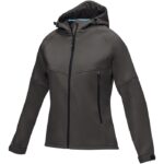 MPG115467 chaqueta softshell reciclada para mujer gris tejido 80 poliester reciclado con certificado 1