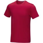 MPG115470 camiseta organica gots de manga corta para hombre rojo punto de jersey sencillo 100 algodo 1
