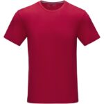 MPG115470 camiseta organica gots de manga corta para hombre rojo punto de jersey sencillo 100 algodo 2