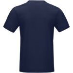 MPG115471 camiseta organica gots de manga corta para hombre azul punto de jersey sencillo 100 algodo 3