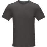 MPG115472 camiseta organica gots de manga corta para hombre gris punto de jersey sencillo 100 algodo 2