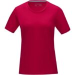 MPG115475 camiseta organica gots de manga corta para mujer rojo punto de jersey sencillo 100 algodon 2