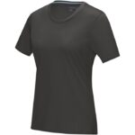 MPG115477 camiseta organica gots de manga corta para mujer gris punto de jersey sencillo 100 algodon 1