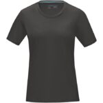 MPG115477 camiseta organica gots de manga corta para mujer gris punto de jersey sencillo 100 algodon 2