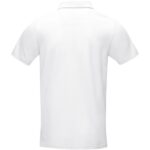 MPG115479 polo organico gots de manga corta para hombre blanco punto pique 100 algodon organico con 3
