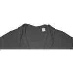 MPG115515 sudadera con capucha y cremallera completa para hombre gris punto 50 algodon 50 poliester 4