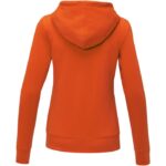MPG115519 sudadera con capucha y cremallera completa para mujer naranja punto 50 algodon 50 polieste 3
