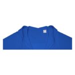 MPG115520 sudadera con capucha y cremallera completa para mujer azul punto 50 algodon 50 poliester 2 5