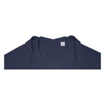 MPG115521 sudadera con capucha y cremallera completa para mujer azul punto 50 algodon 50 poliester 2 5