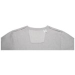 MPG115530 jersey de cuello redondo para hombre gris punto 50 algodon 50 poliester 240 gm2 4