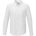 MPG115568 camisa de manga larga para hombre blanco oxford 55 algodon 45 poliester 130 gm2 2