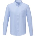 MPG115569 camisa de manga larga para hombre azul oxford 55 algodon 45 poliester 130 gm2 2