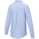 MPG115569 camisa de manga larga para hombre azul oxford 55 algodon 45 poliester 130 gm2 3