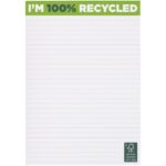 MPG115576 libreta a5 de papel reciclado blanco papel reciclado 80 gm2 carton reciclado 280 gm2 2