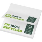 MPG115581 bloc de notas adhesivas de papel reciclado de 75 x 75mm blanco papel reciclado 80 gm2 cart 1