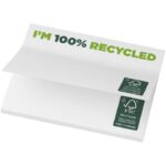 MPG115582 bloc de notas adhesivas de papel reciclado de 100 x 75mm blanco papel reciclado 80 gm2 car 1