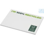 MPG115582 bloc de notas adhesivas de papel reciclado de 100 x 75mm blanco papel reciclado 80 gm2 car 3