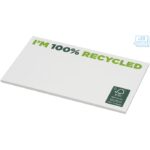 MPG115583 bloc de notas adhesivas de papel reciclado de 127 x 75mm blanco papel reciclado 80 gm2 car 3