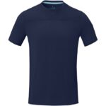 MPG115585 camiseta cool fit de manga corta para hombre en grs reciclado azul malla con un acabado co 2