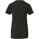 MPG115589 camiseta cool fit de manga corta para mujer en grs reciclado negro malla con un acabado co 3