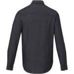 MPG115591 camisa organica gots de manga larga para hombre negro popelin 100 algodon organico con cer 3