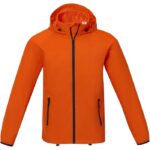MPG115606 chaqueta ligera para hombre naranja 280t ripstop 100 nylon 72 gm2 lining 210t taffeta 100 2