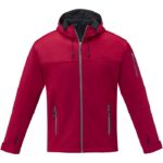 MPG115620 chaqueta softshell para hombre rojo punto de jersey sencillo 90 poliester 10 elastano 360 2