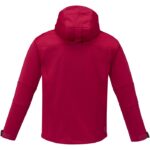 MPG115620 chaqueta softshell para hombre rojo punto de jersey sencillo 90 poliester 10 elastano 360 3