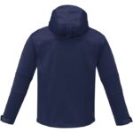 MPG115622 chaqueta softshell para hombre azul punto de jersey sencillo 90 poliester 10 elastano 360 3