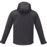 MPG115623 chaqueta softshell para hombre gris punto de jersey sencillo 90 poliester 10 elastano 360 3