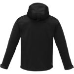 MPG115624 chaqueta softshell para hombre negro punto de jersey sencillo 90 poliester 10 elastano 360 3