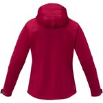 MPG115625 chaqueta softshell para mujer rojo punto de jersey sencillo 90 poliester 10 elastano 360 g 3