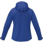 MPG115626 chaqueta softshell para mujer azul punto de jersey sencillo 90 poliester 10 elastano 360 g 3