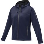 MPG115627 chaqueta softshell para mujer azul punto de jersey sencillo 90 poliester 10 elastano 360 g 1