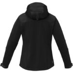 MPG115629 chaqueta softshell para mujer negro punto de jersey sencillo 90 poliester 10 elastano 360 3