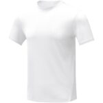 MPG115630 camiseta cool fit de manga corta para hombre blanco malla con un acabado cool fit 100 poli 1