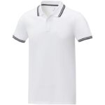 MPG115642 polo de manga corta con ribete para hombre blanco punto pique 100 algodon bci 200 gm2 1