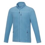 MPG115681 chaqueta polar con cremallera entera reciclada grs para hombre azul microforro 100 poliest 1