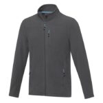 MPG115683 chaqueta polar con cremallera entera reciclada grs para hombre gris microforro 100 poliest 1