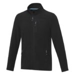 MPG115684 chaqueta polar con cremallera entera reciclada grs para hombre negro microforro 100 polies 1