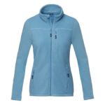 MPG115686 chaqueta polar con cremallera entera reciclada grs para mujer azul microforro 100 polieste 4