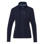 MPG115687 chaqueta polar con cremallera entera reciclada grs para mujer azul microforro 100 polieste 4