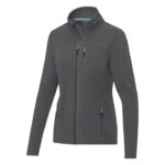 MPG115688 chaqueta polar con cremallera entera reciclada grs para mujer gris microforro 100 polieste 1