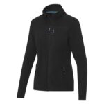 MPG115689 chaqueta polar con cremallera entera reciclada grs para mujer negro microforro 100 poliest 1