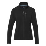 MPG115689 chaqueta polar con cremallera entera reciclada grs para mujer negro microforro 100 poliest 4